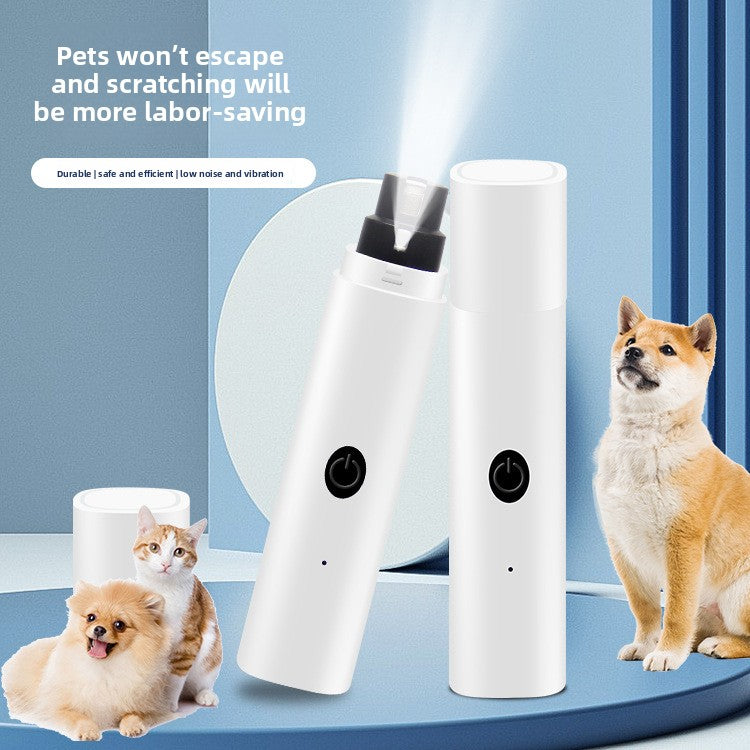 Electric Pet Nail Grinder with LED Light