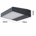 Rotatable Outdoor LED Wall Lamp