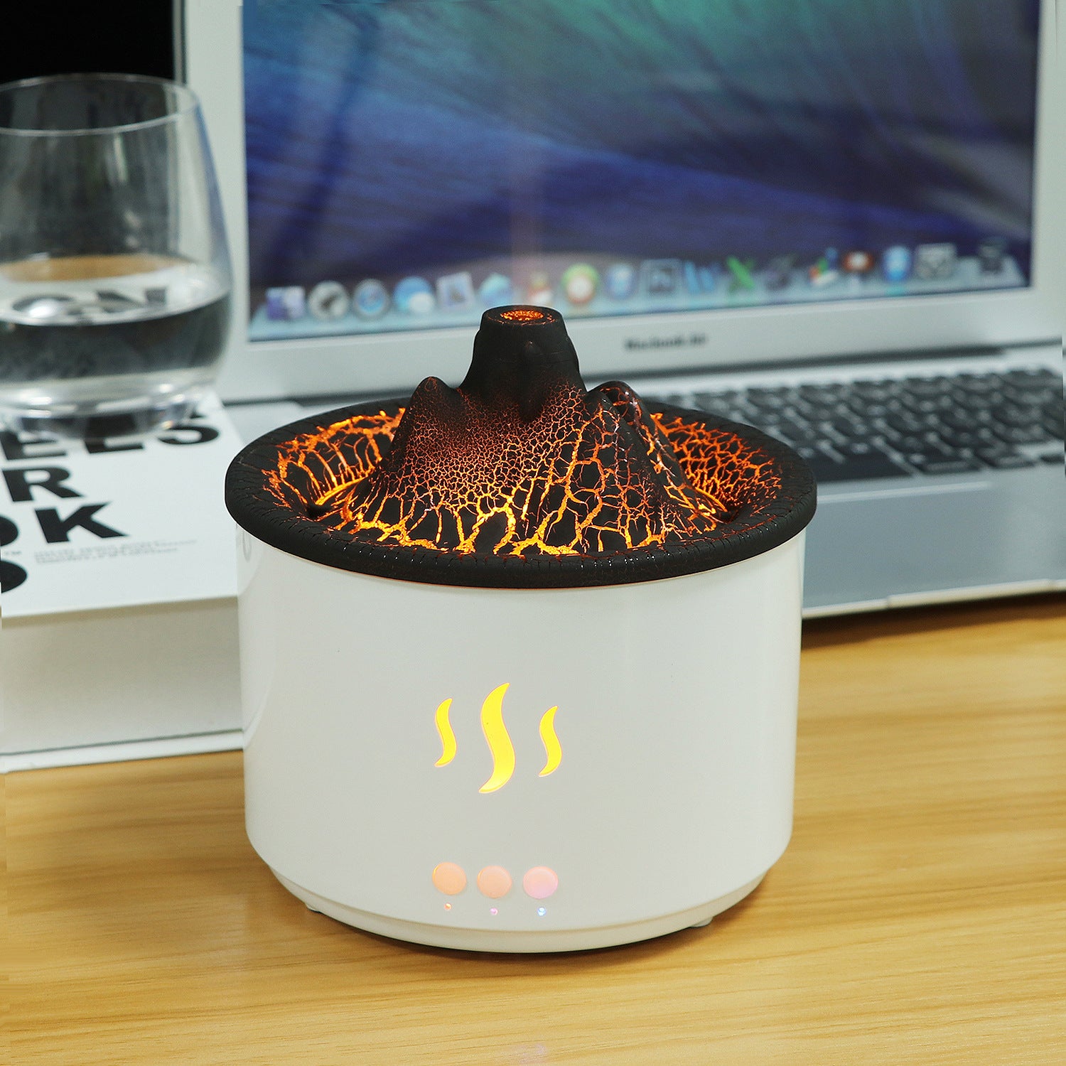 Creative Volcano Aroma Diffuser with Humidifier Function