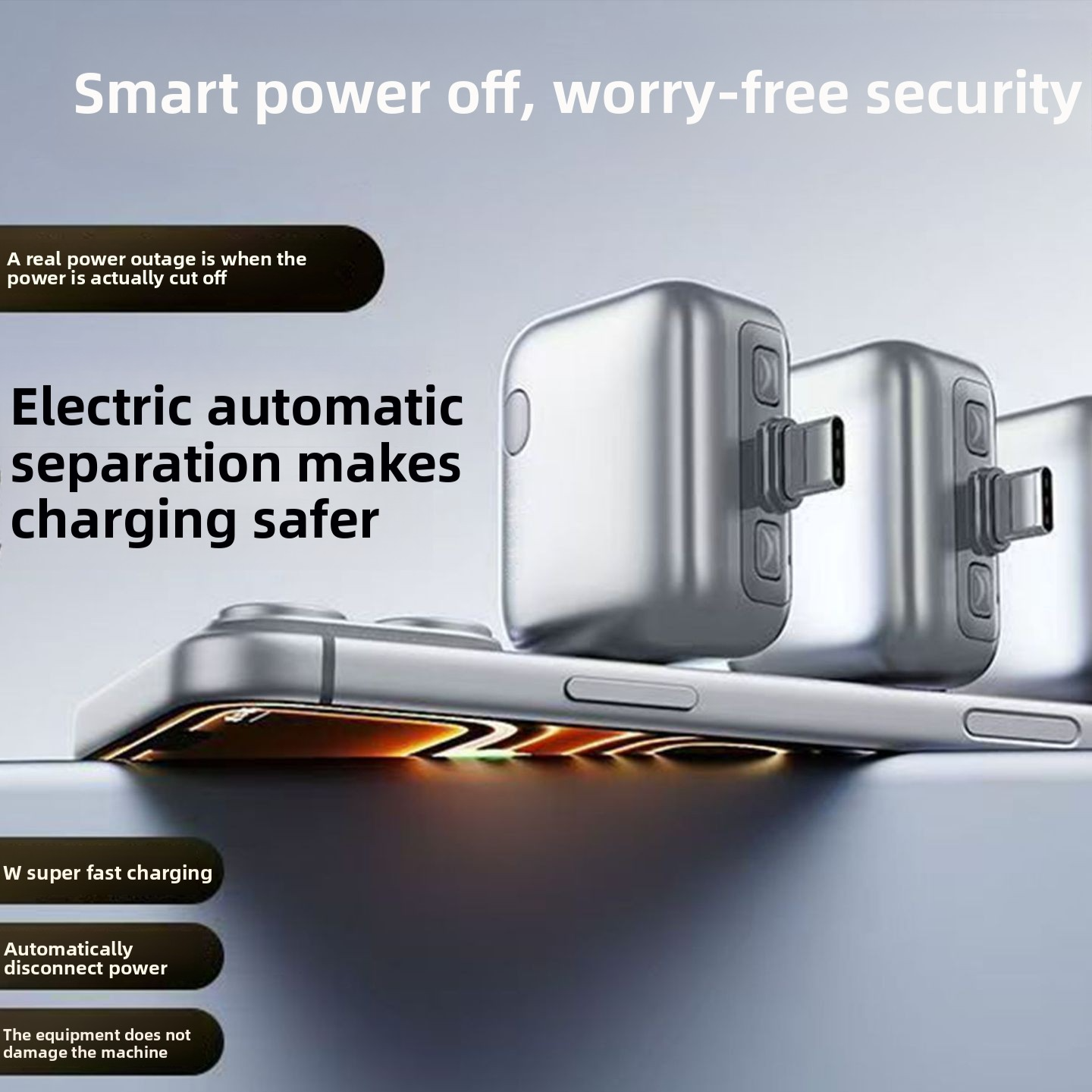 Automatic Charge Disconnect Device with AI Power Recognition