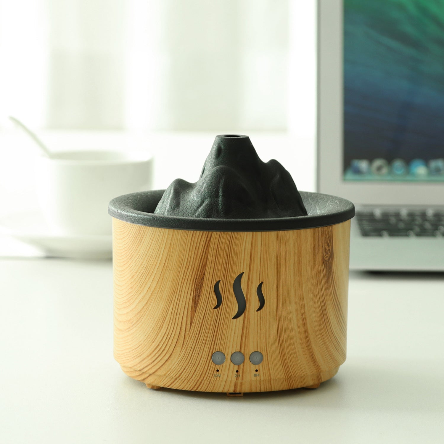 Creative Volcano Aroma Diffuser with Humidifier Function