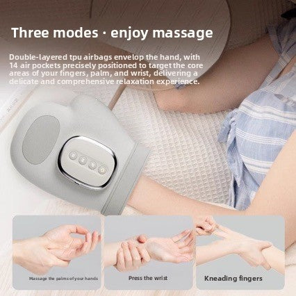 Wireless Hand Massager with Heat and Air Pressure